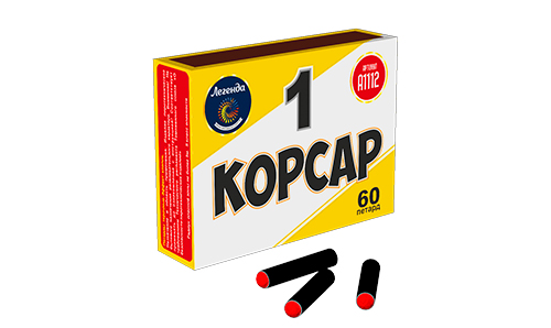  Петарды Корсар 1 в пленке  в Муроме